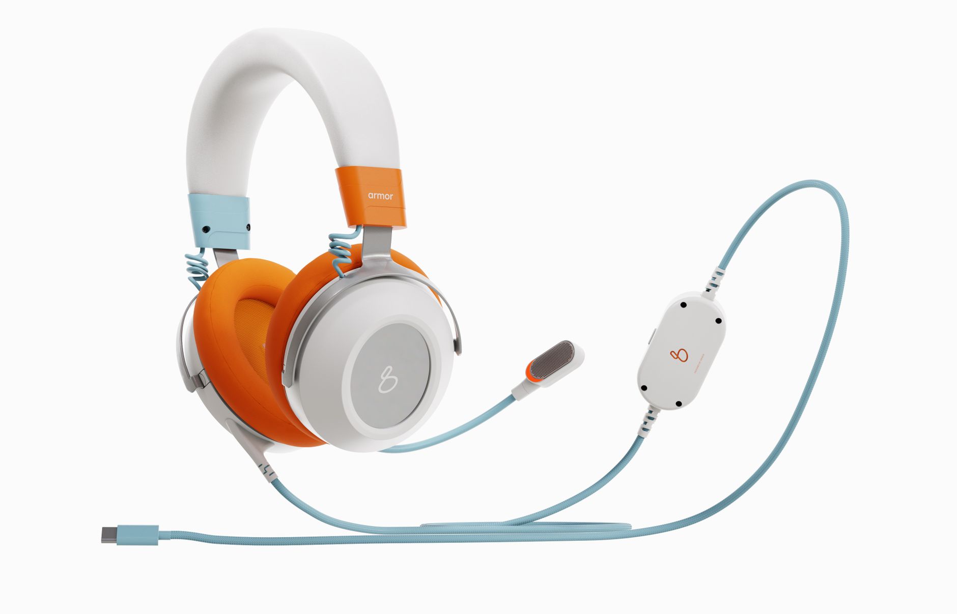 beyerdynamic headphones on studio mic stand
