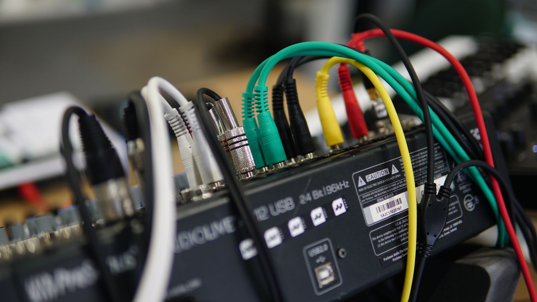 headphone amplifier audio interface rack studio setup