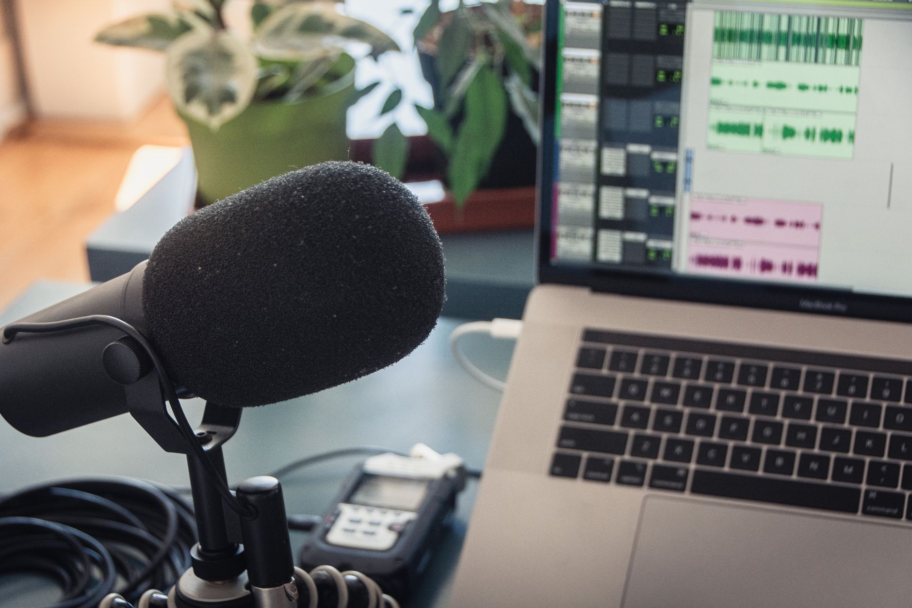 audio interface driver software installer on laptop screen