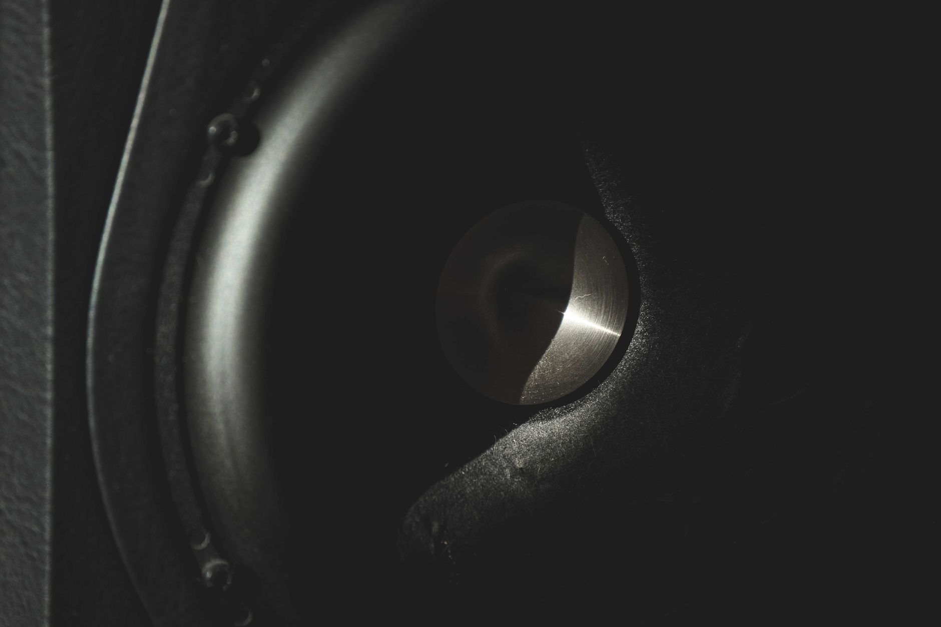 acoustic foam panels on studio wall close-up