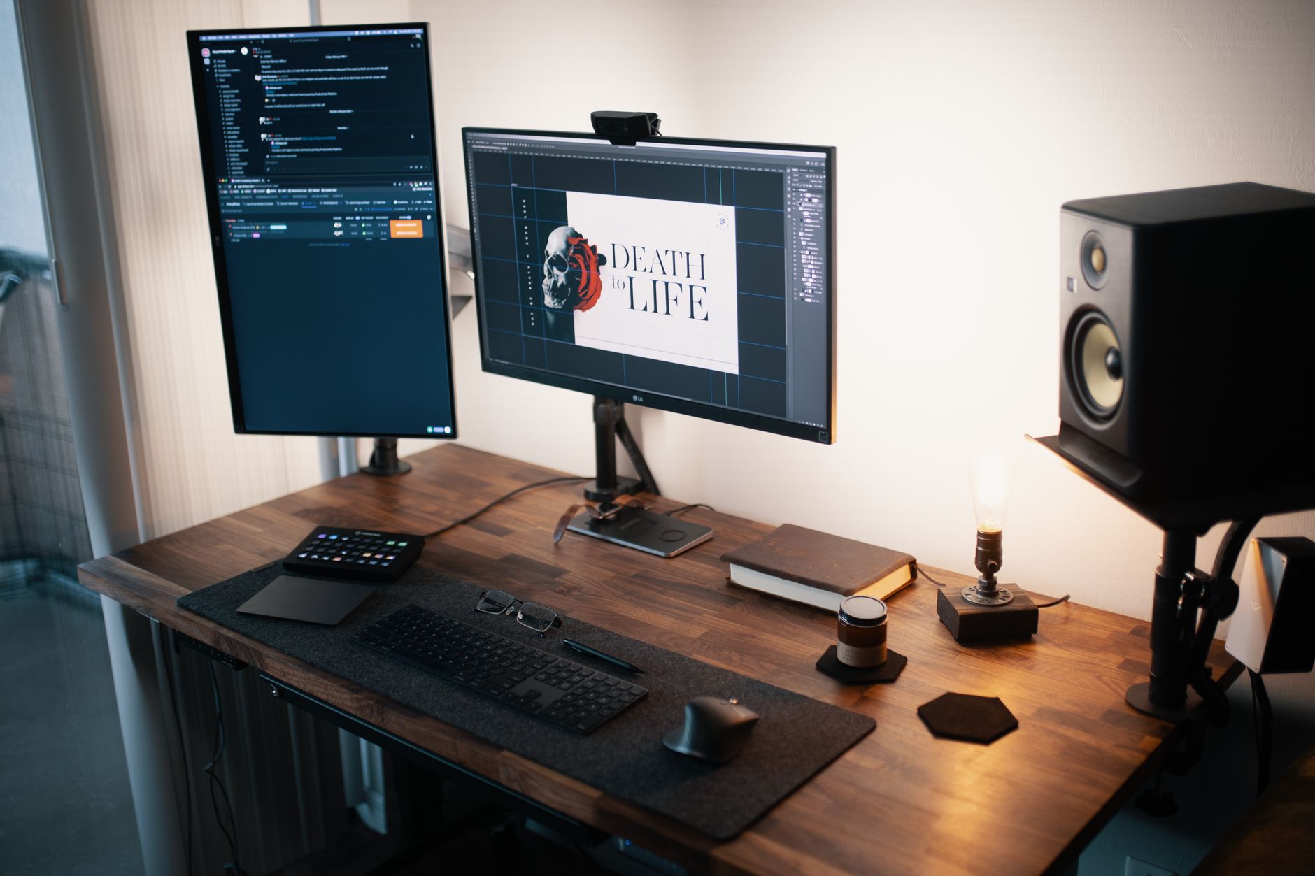 studio monitor comparison desk setup home recording