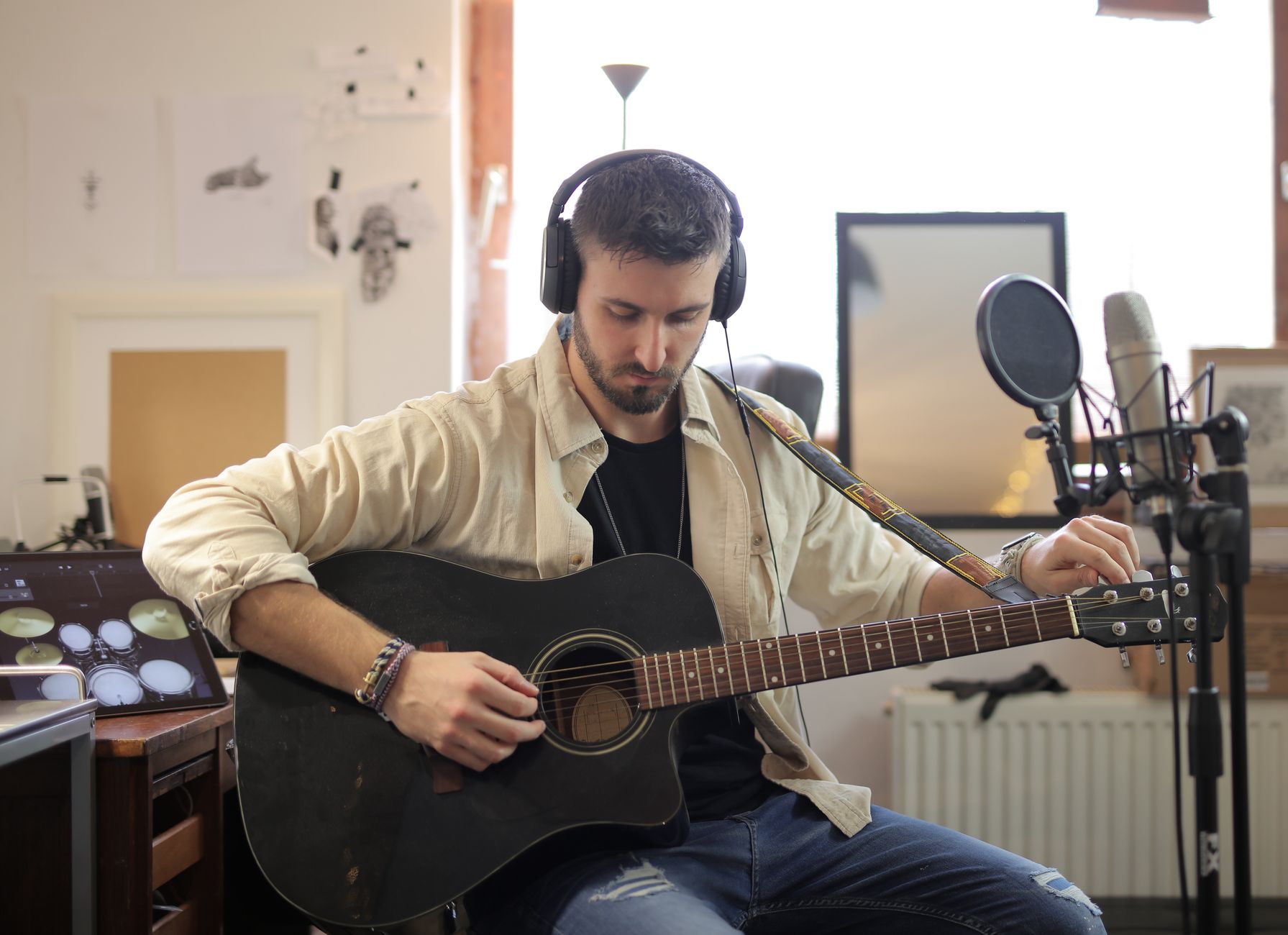 recording guitar tone